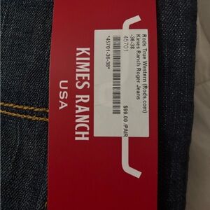Kimes Ranch Men's Dark Blue Relaxed Jeans